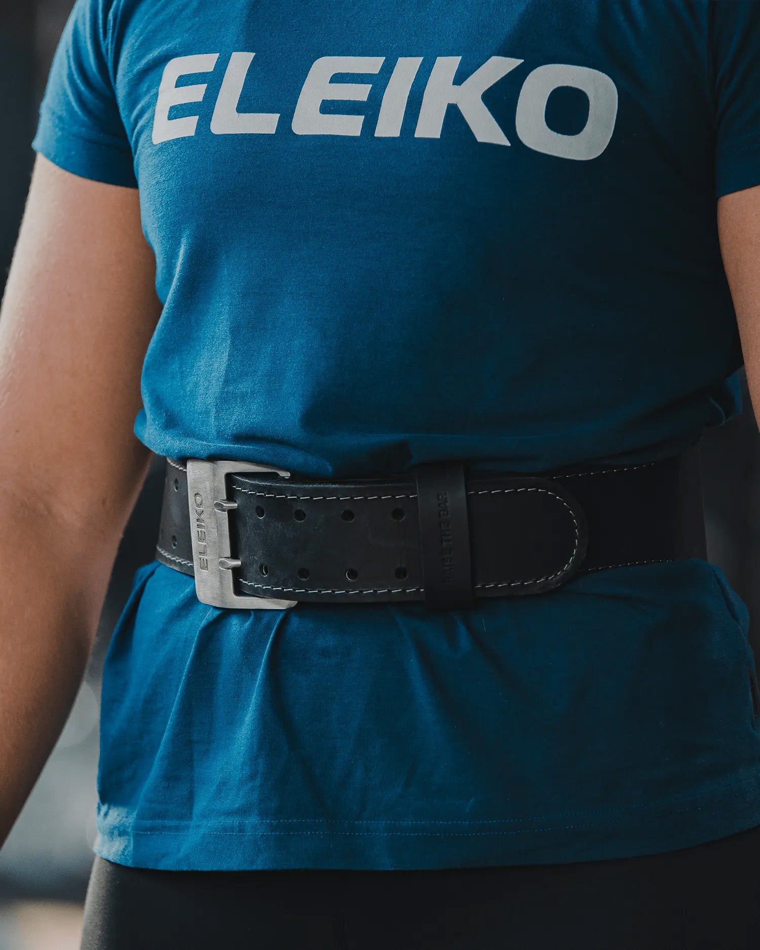 ELEIKO ウェイトリフティングレザーベルト