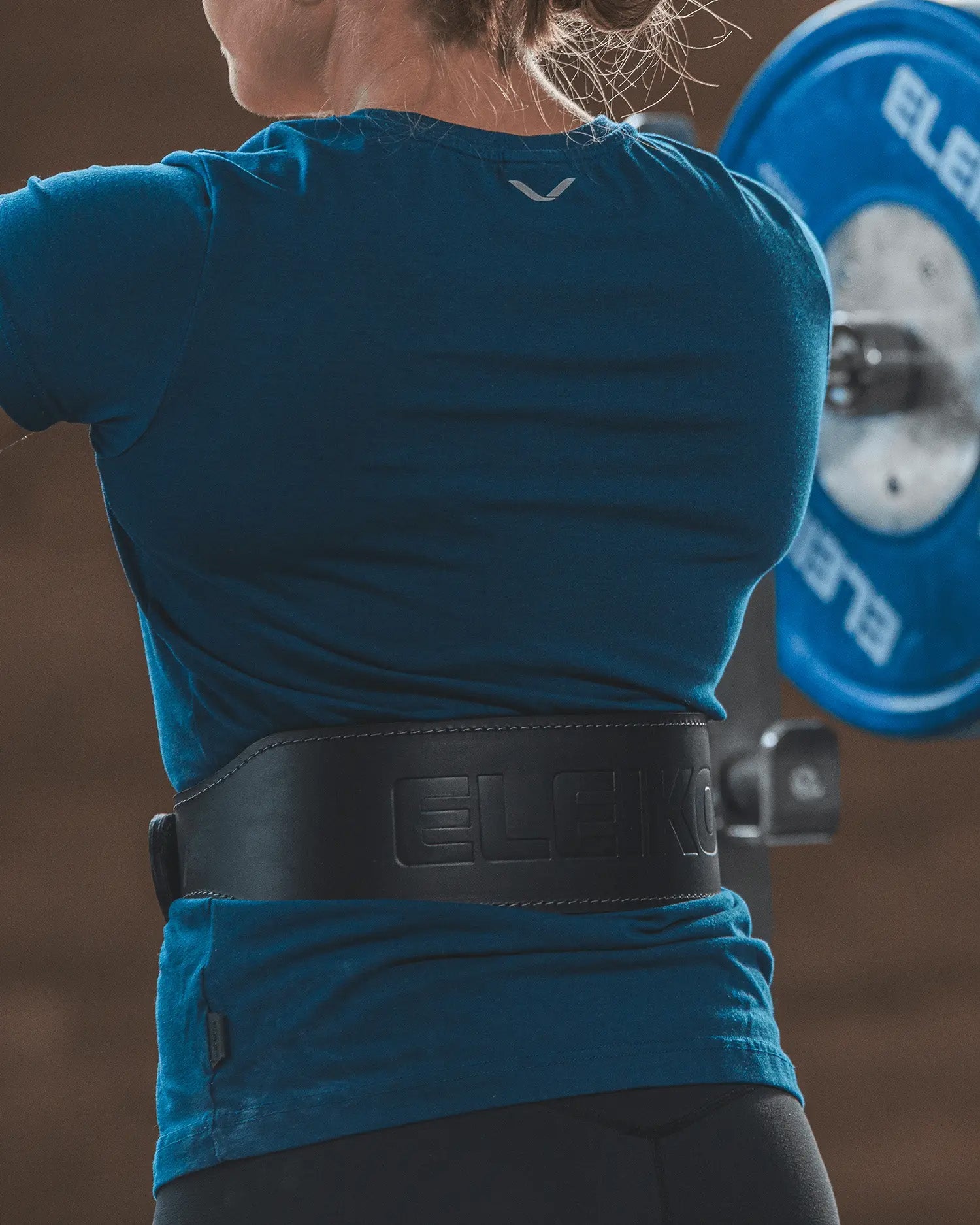 ELEIKO ウェイトリフティングレザーベルト