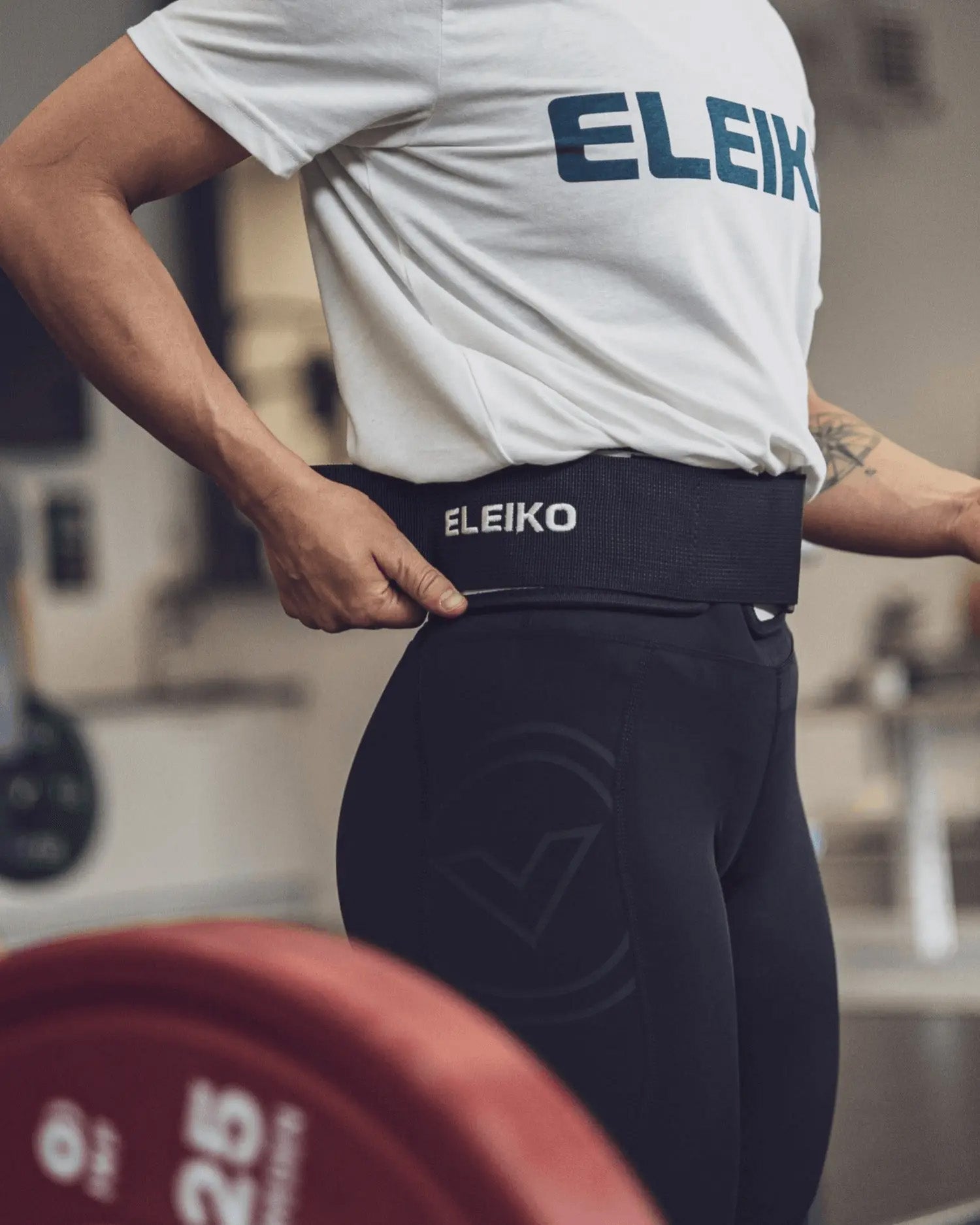 ELEIKO ハイブリッドリフティングベルト
