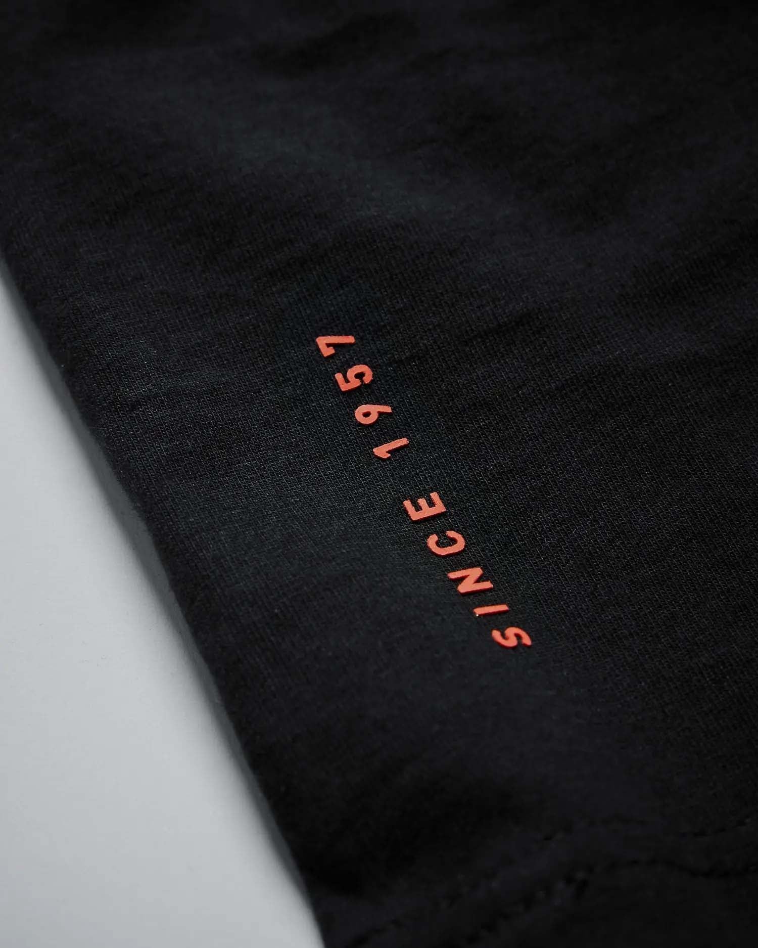 ELEIKO メンズ Tシャツ ブラック