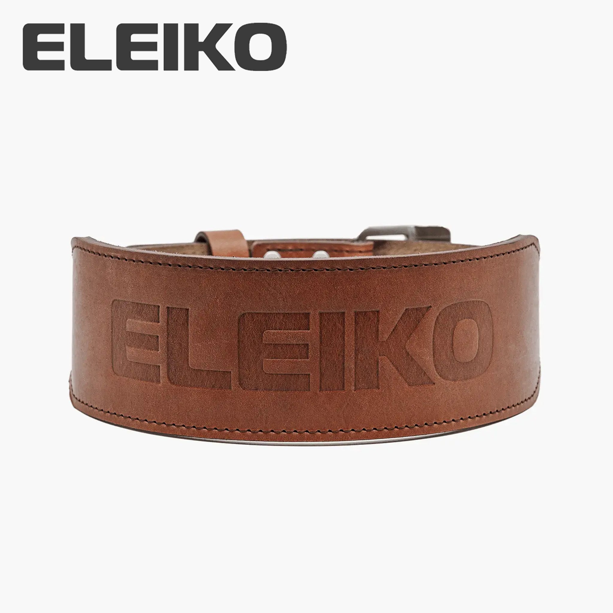 ELEIKO ウェイトリフティングレザーベルト