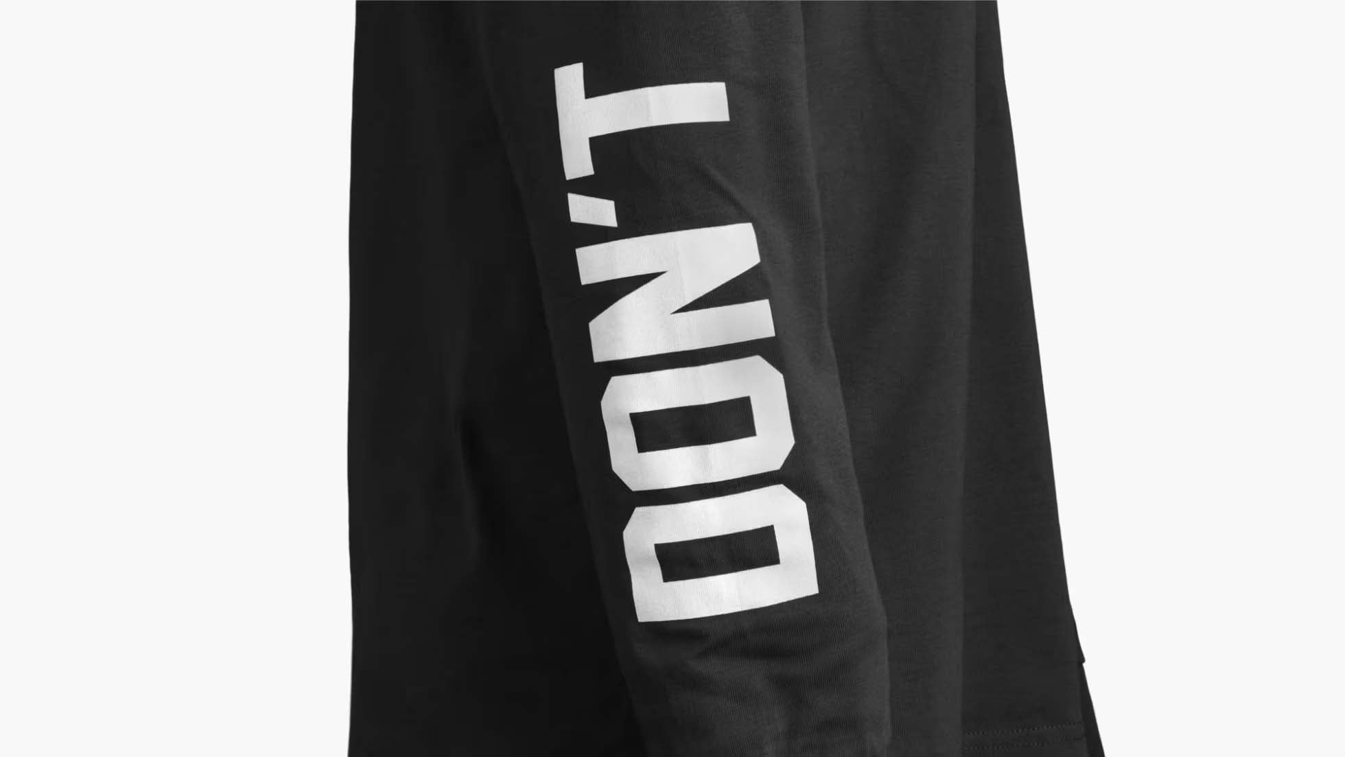 ROGUE DON'T WEAKEN ロングスリープTシャツ