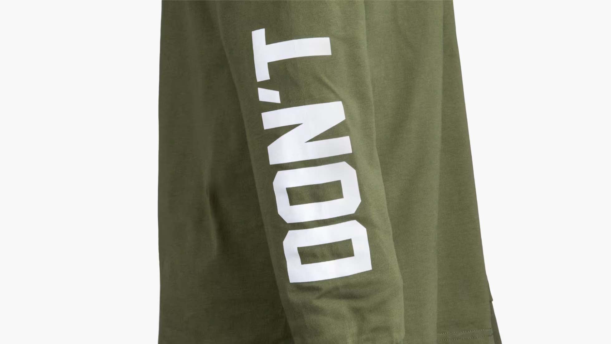 ROGUE DON'T WEAKEN ロングスリープＴシャツ
