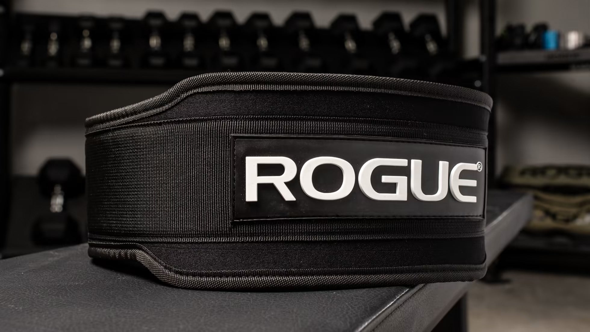 ROGUE 5インチナイロンウェイトリフティングベルト