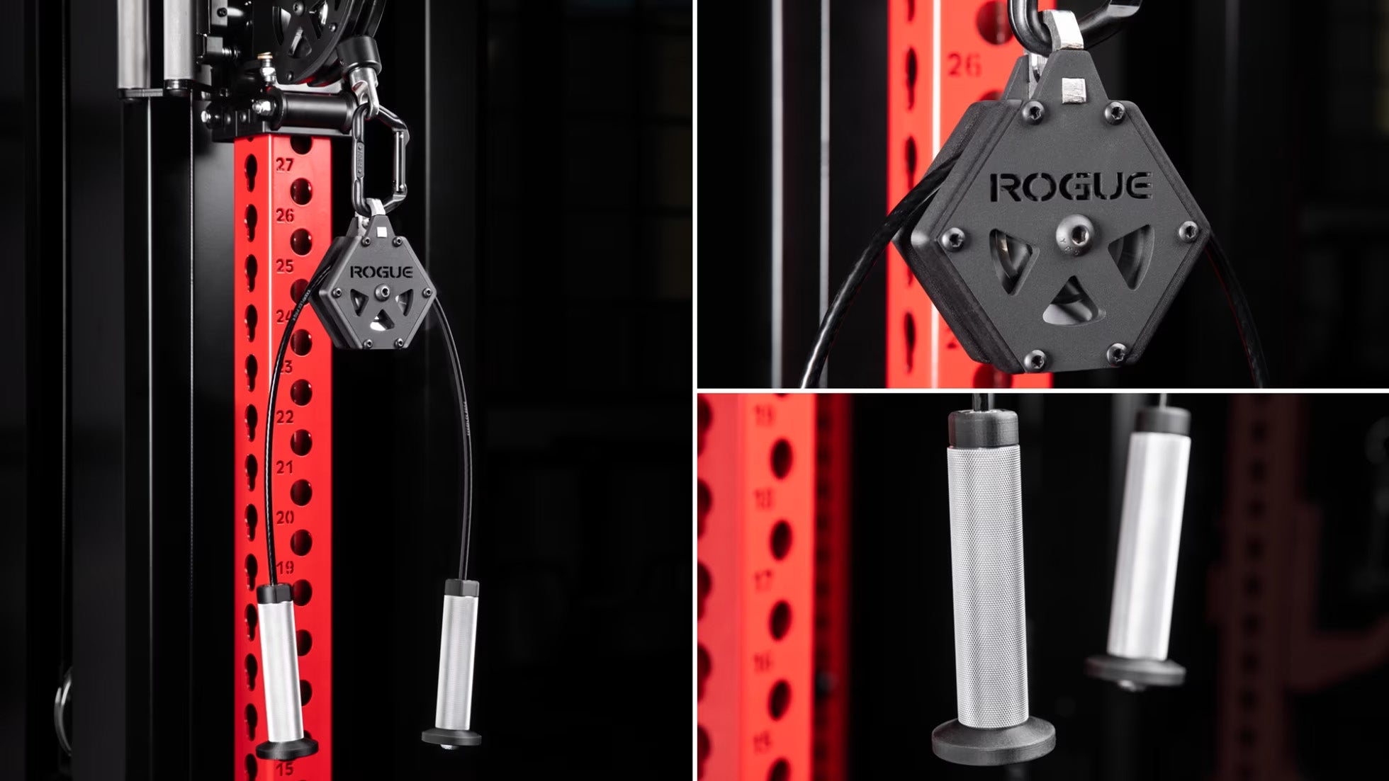 ROGUE TR-2D トライセップ デュアルケーブル アタッチメント
