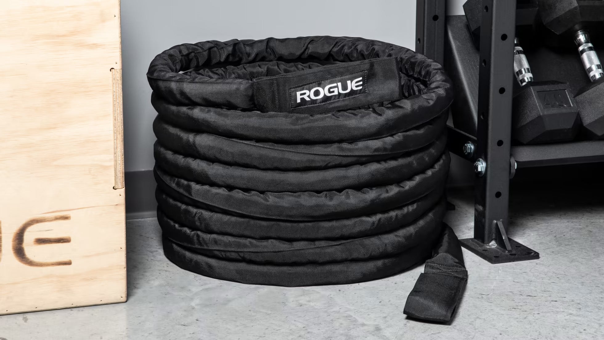 ROGUE 45フィート シース付きコンディショニングロープ