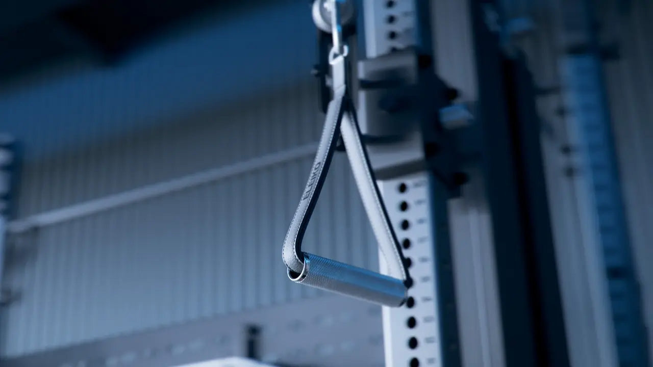 ELEIKO シングル アジャスタブル プーリー付属のローレット加工ケーブルハンドル